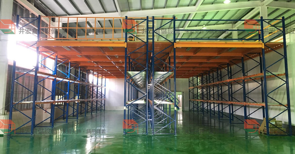 電子製造OEM廠【重量型積層架】